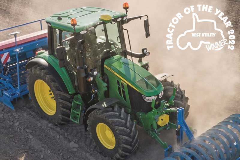 John Deere: 6m vincitore della categoria best utility 2022